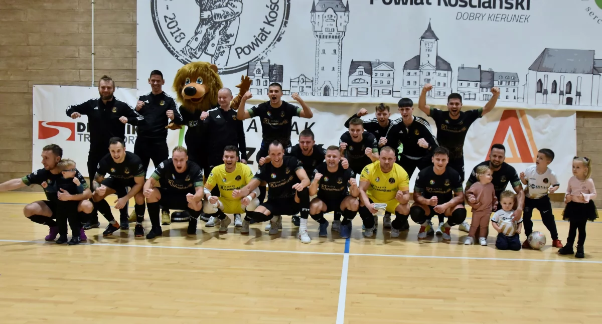 Zdjęcie przedstawia drużynę Futsal Kościan