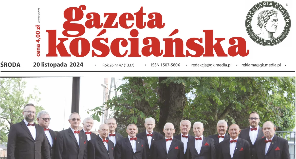 Zdjęcie przedstawia okładkę Gazety Kościańskiej nr 1337