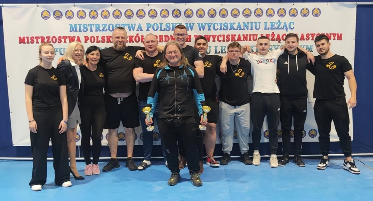 Zawodnicy Kobry Kościan na Mistrzostwach Polski w Wyciskaniu Leżąc