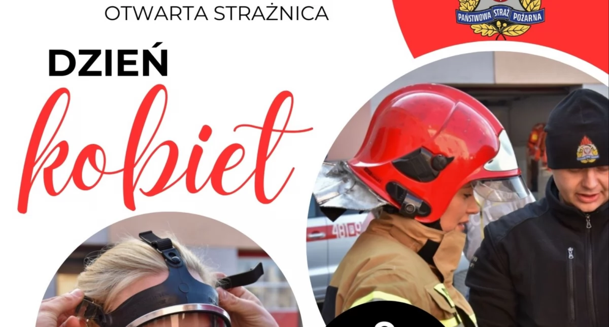 Straż Pożarna - PSP, OSP, Dzień Kobiet strażakami tylko kobiet - zdjęcie, fotografia