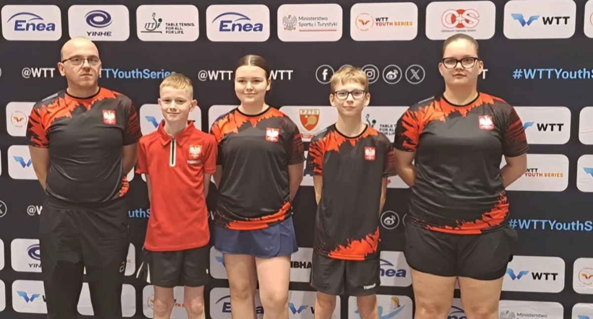 KS Polonia Śmigiel na zawodach w Cetniewie WTT Youth Contenter