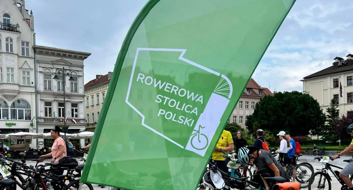 Sprawy lokalne, Kościan akcji Rowerowa Stolica Polski Walczymy tytuł - zdjęcie, fotografia