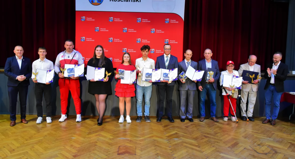 Inne sporty, Nagrody sportowców powiatu kościańskiego [ZDJĘCIA] - zdjęcie, fotografia