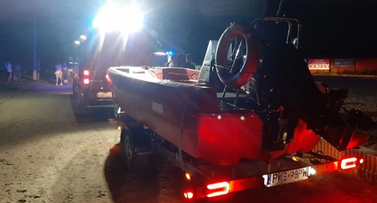 Inne zdarzenia, Utonął letni harcerz akcji strażacy Kościana - zdjęcie, fotografia