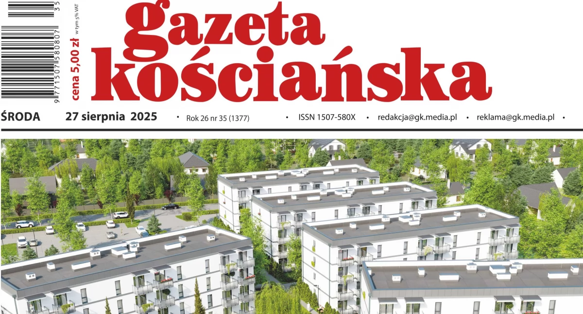 Prasa, numer Gazety Kościańskiej sierpnia - zdjęcie, fotografia