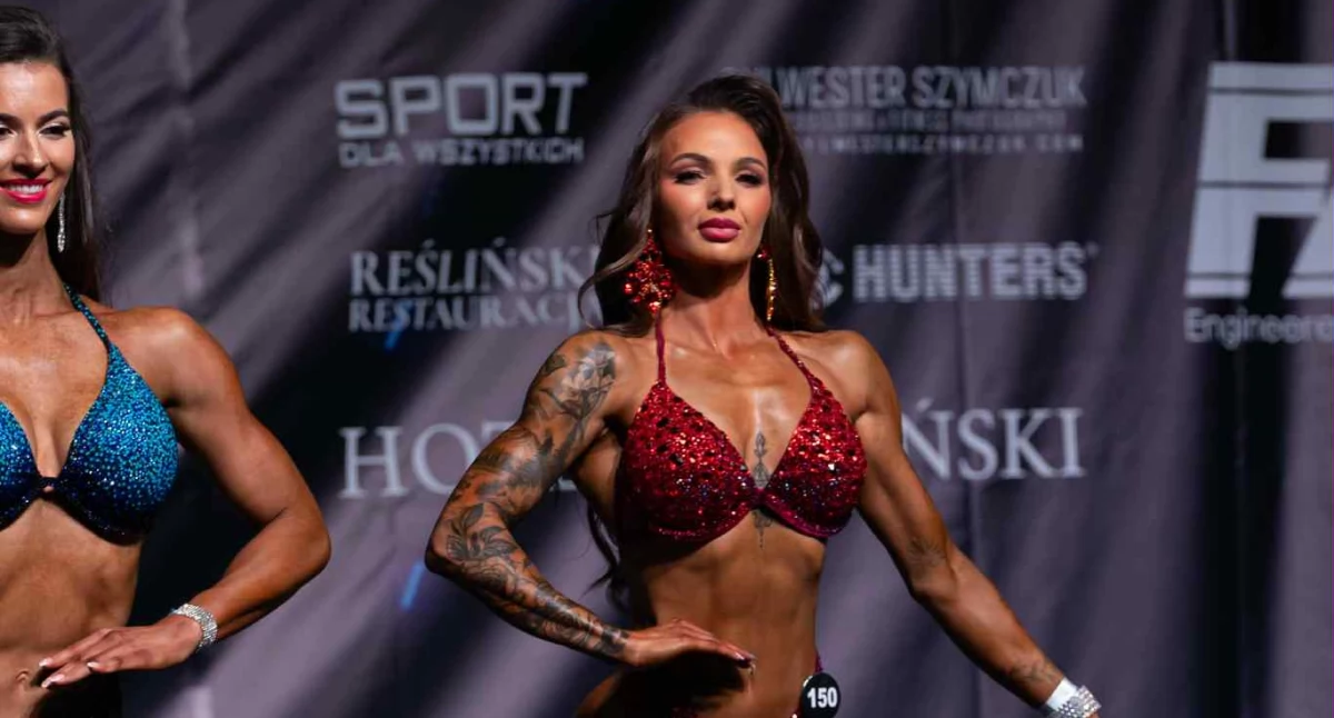 Inne sporty, Sandra Słoma finale Pucharu Polski kulturystki fitness! - zdjęcie, fotografia
