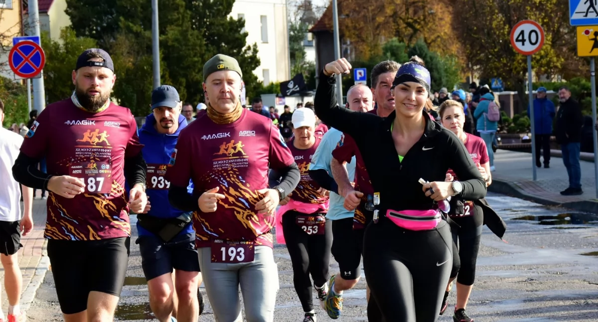 Biegi, Nordic Walking, Kościański Półmaraton [ZDJĘCIA] - zdjęcie, fotografia