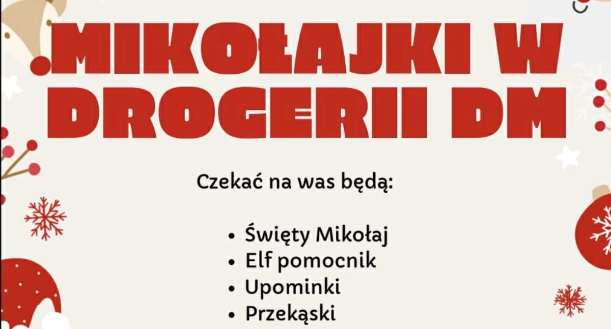 Zapowiedzi, Mikołajki drogerii [ZAPOWIEDŹ] - zdjęcie, fotografia