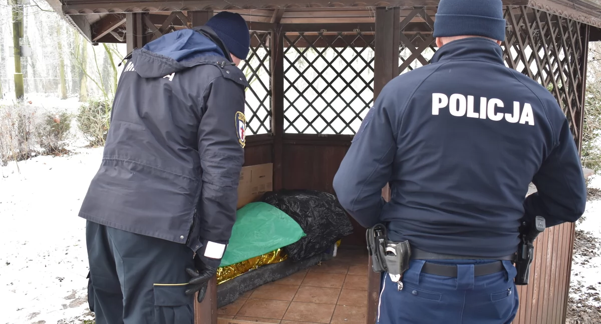 Komunikaty policji, Mróz wybacza! Reaguj! - zdjęcie, fotografia