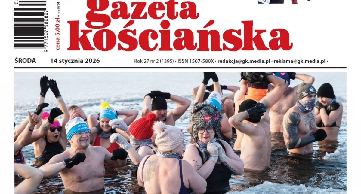 Prasa, numer Gazety Kościańskiej stycznia - zdjęcie, fotografia
