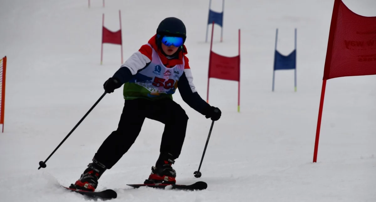 Inne sporty, Mistrzostwa Powiatu Kościańskiego Narciarstwie Zjazdowym Snowboardzie [ZDJĘCIA] - zdjęcie, fotografia