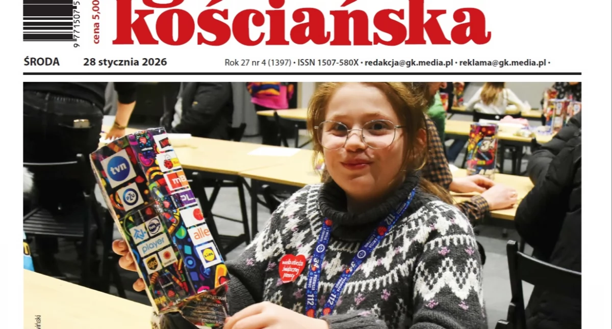 Prasa, numer Gazety Kościańskiej stycznia - zdjęcie, fotografia