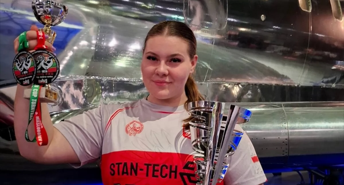 Inne sporty, Aleksandra Hertmanowska medalami Wilnie Udany początek sezonu! - zdjęcie, fotografia