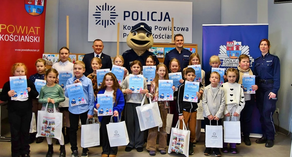 Sprawy lokalne, Bezpieczne Ferie Sierżantem Pyrkiem rozstrzygnięto konkurs [ZDJĘCIA] - zdjęcie, fotografia