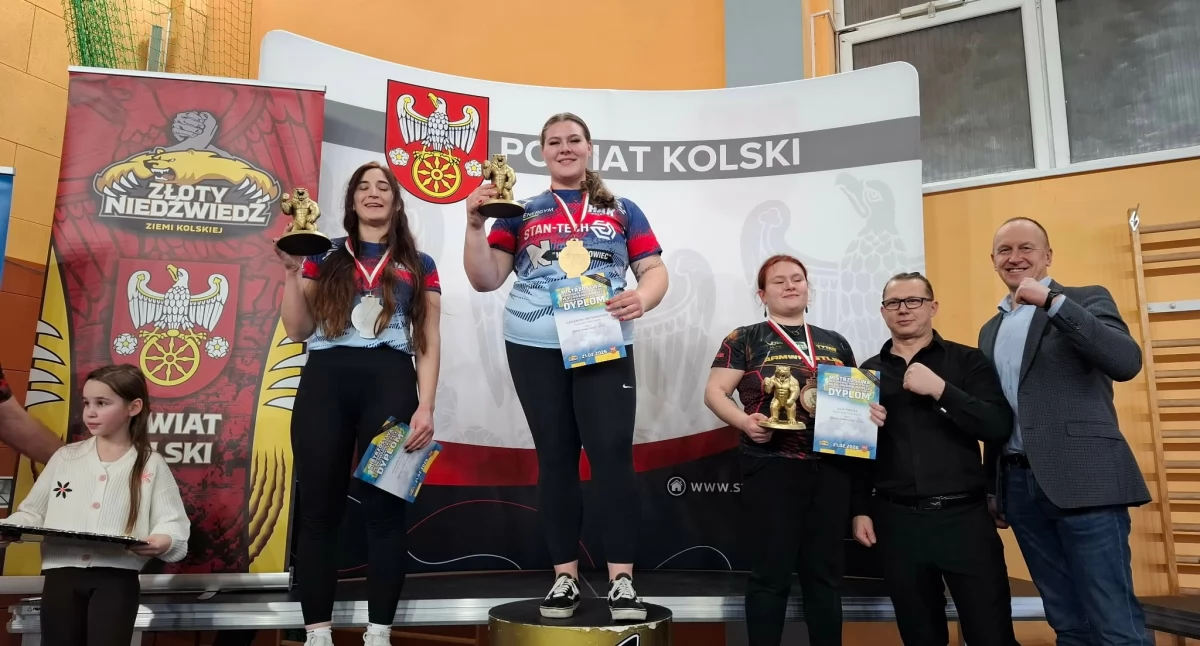 Inne sporty, Aleksandra Hertmanowska złotem srebrem! Sukces Mistrzostwach Wschodniej Wielkopolski Kole! - zdjęcie, fotografia
