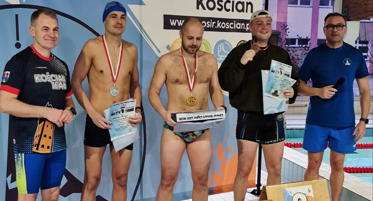 Inne sporty, Otyliada zakończona Najlepszy przepłynał ponad kilometrów! - zdjęcie, fotografia