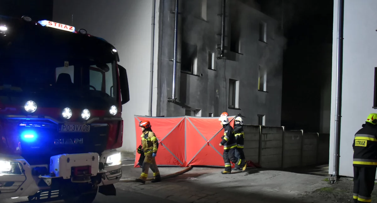 Sprawy lokalne, Mieszkańcy pożarze razie mogą wrócić domów! - zdjęcie, fotografia