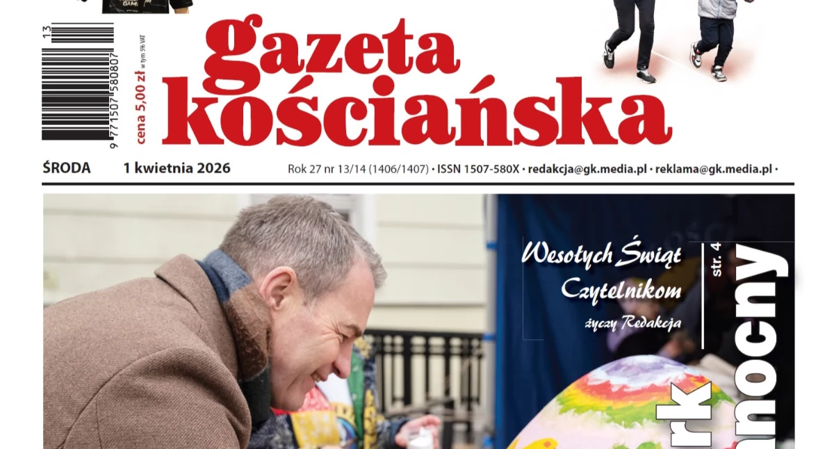 Prasa, numer Gazety Kościańskiej kwietnia - zdjęcie, fotografia
