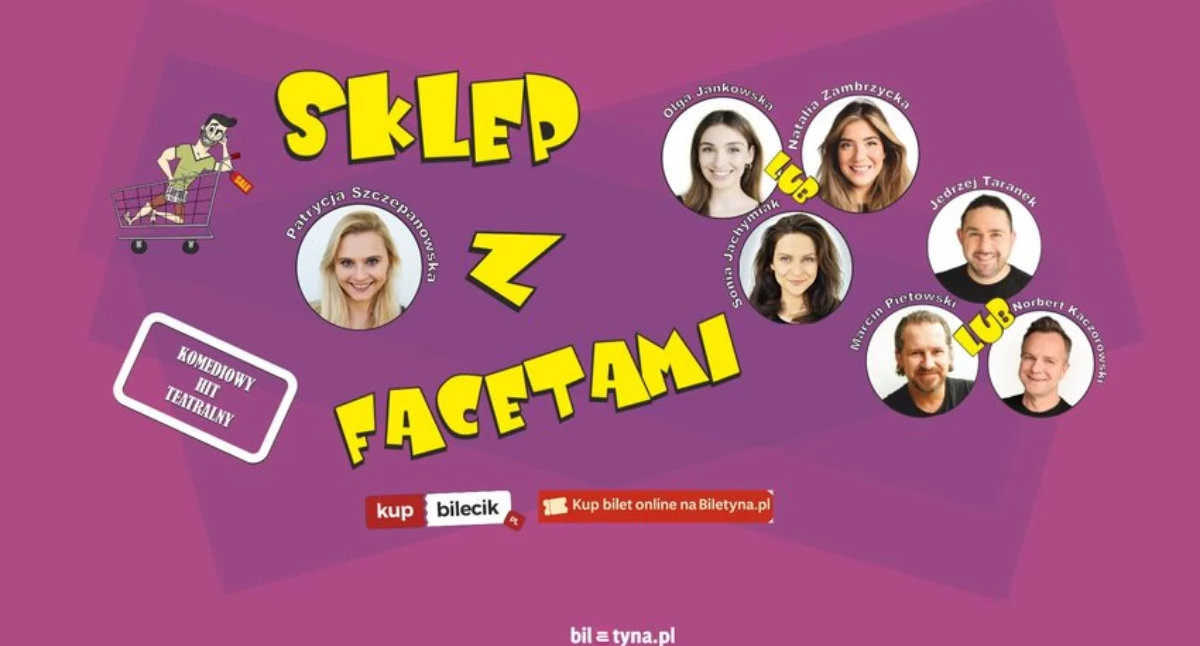 Zapowiedzi, Sklep facetami wkrótce komediowy serialową obsadą! - zdjęcie, fotografia