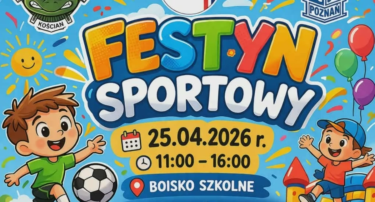 Zapowiedzi, sobotę Festyn Sportowy dwójce - zdjęcie, fotografia