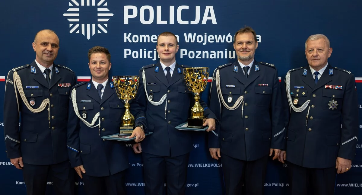 Sprawy lokalne, Czwarte miejsce kościańskich policjantów zawodach ratowników - zdjęcie, fotografia