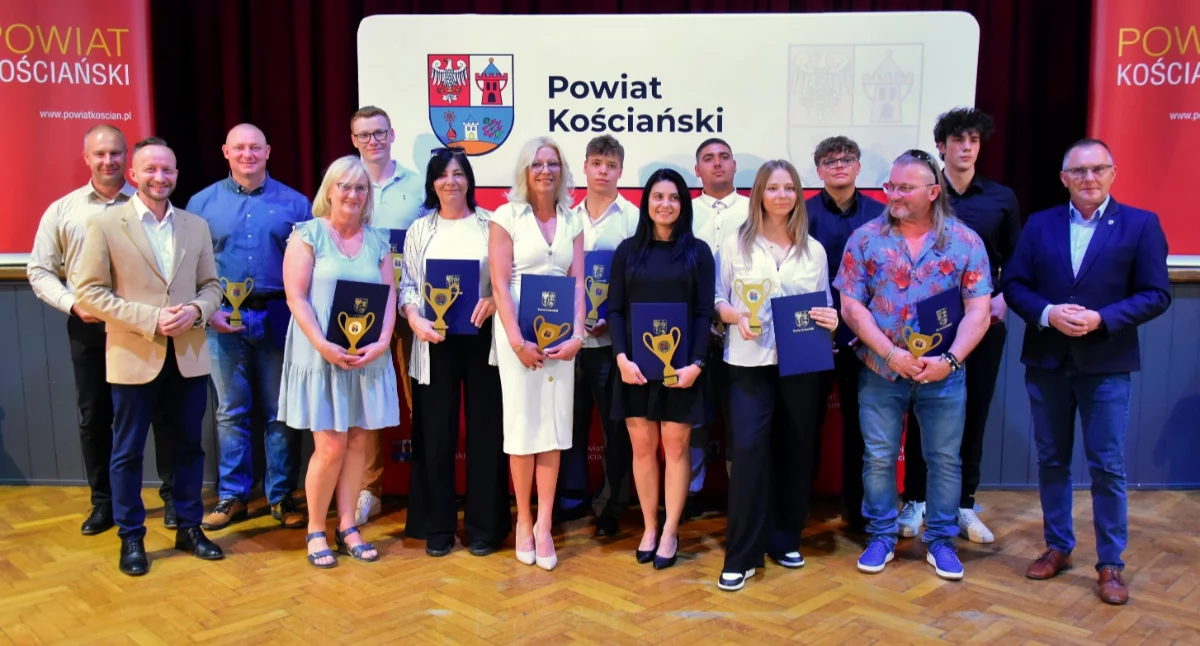 Inne sporty, Nagrody sportowców powiatu kościańskiego [ZDJĘCIA] - zdjęcie, fotografia