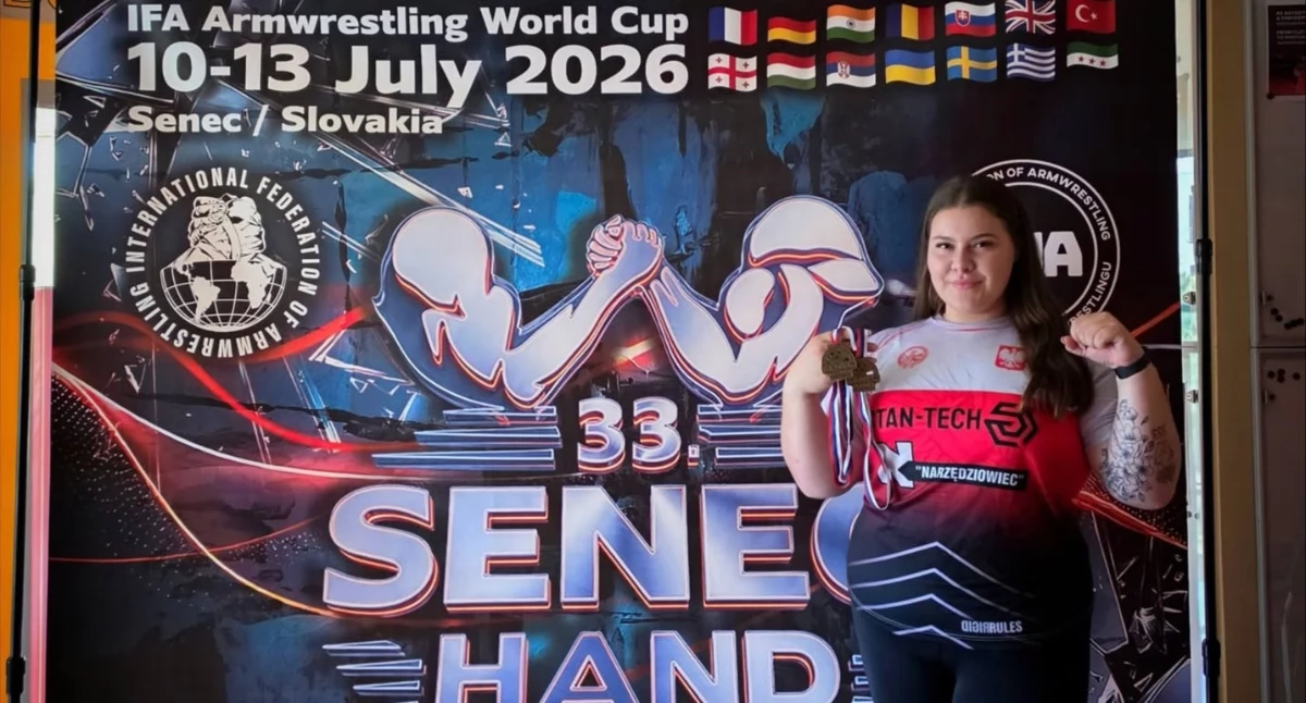 Inne sporty, Aleksandra Hertmanowska dwoma złotymi medalami Pucharu Świata! - zdjęcie, fotografia