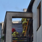 Pożar mieszkania w Czempiniu