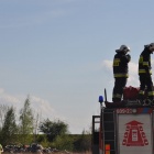 Pożar wysypiska w Pyszącej (1)