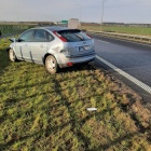 Wjechał w barierki na S5 (2)