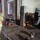 Spłonęły dwa samochody na Ducha (1)
