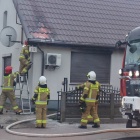 Pożar domu w Starym Luboszu (2)