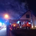 Pożar poddasza w budynku mieszkalnym w Widziszewie (4)