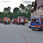Pożar w tartaku w Witkówkach