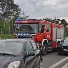 Pożar samochodu na S5 (3)