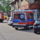 Pożar w tartaku w Witkówkach (1)