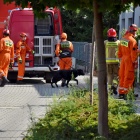 Zawalił się dach budynku mieszkalnego (2)