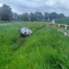 Wjechał w słup i do rowu, 30 czerwca (1)