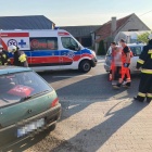 Kolizja w Czaczu przy wyprzedzaniu (2)
