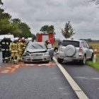 Zderzyły się dwie toyoty
