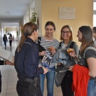 Policjanci rozdawali pączki (2)