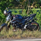 Zderzenie motocykla i ciągnika, 24 lipca 2022 (4)