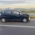 Zasnął za kierownicą (2)