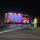 Zderzenie dwóch samochodów na obwodnicy (2)