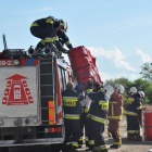Pożar wysypiska w Pyszącej (2)