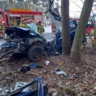 Uderzył w drzewo Telkimyśl Bojanice (3)