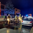 Groźnie wyglądające zderzenie w Starym Bojanowie (2)