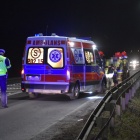 Potrącenie na obwodnicy Kościana (1)