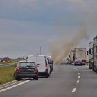 Pożar samochodu na S5