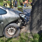 Wjechała w drzewo, Śmigiel, 28 kwietnia 2023 (5)